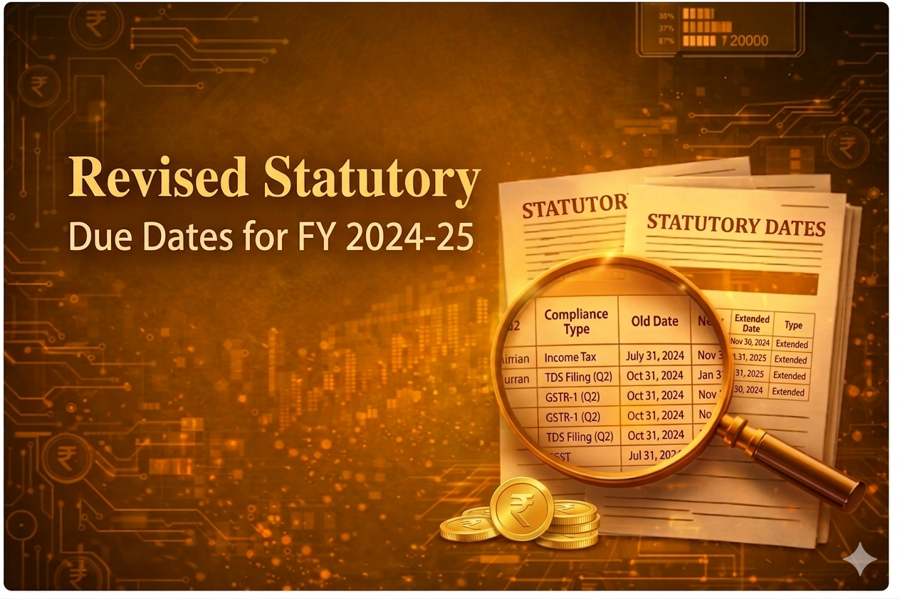 Revised Statutory Due Dates